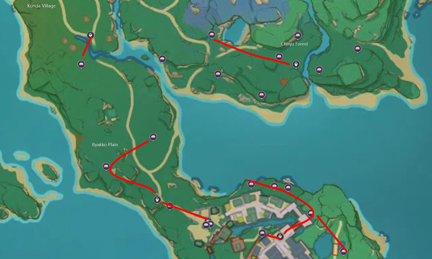 Genshin Impact Sakura Bloom Locations How To Farm Sakura Bloom vg247